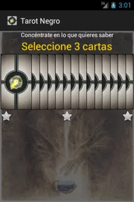 Tarot Negro android App screenshot 2